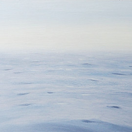 ”Meri” 17 x 29,5 cm, öljyväri, 2019