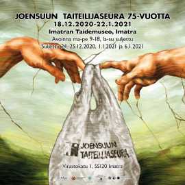 Joensuun Taiteilijaseuran 75-vuotisjuhlanäyttely Imatran Taidemuseossa 18.12.2020-22.1.2021
